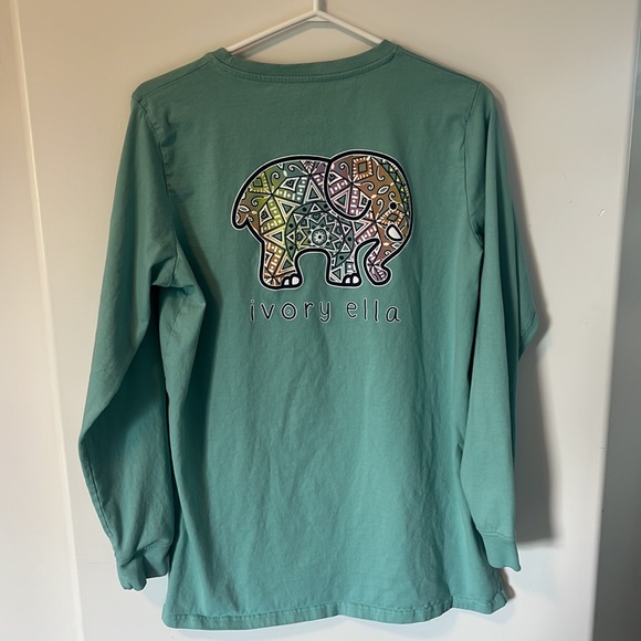 Ivory Ella long sleeve tee - Picture 2 of 3